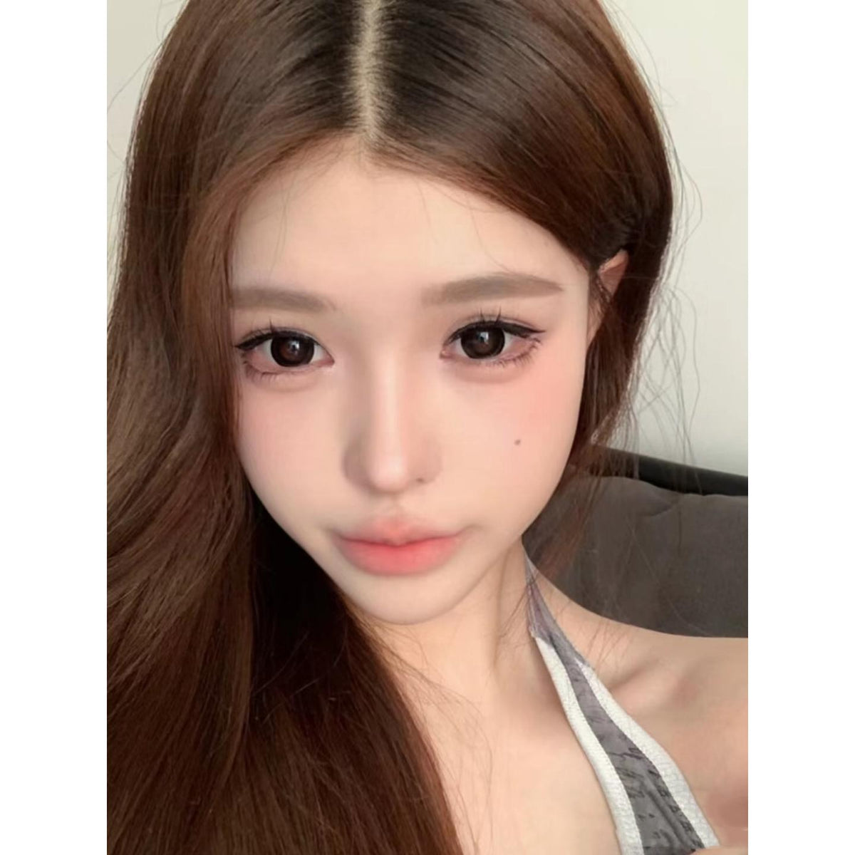 MNHKA Xiyoulens 14.50mm Black Colored Contact Lenses (6 Months Wear)