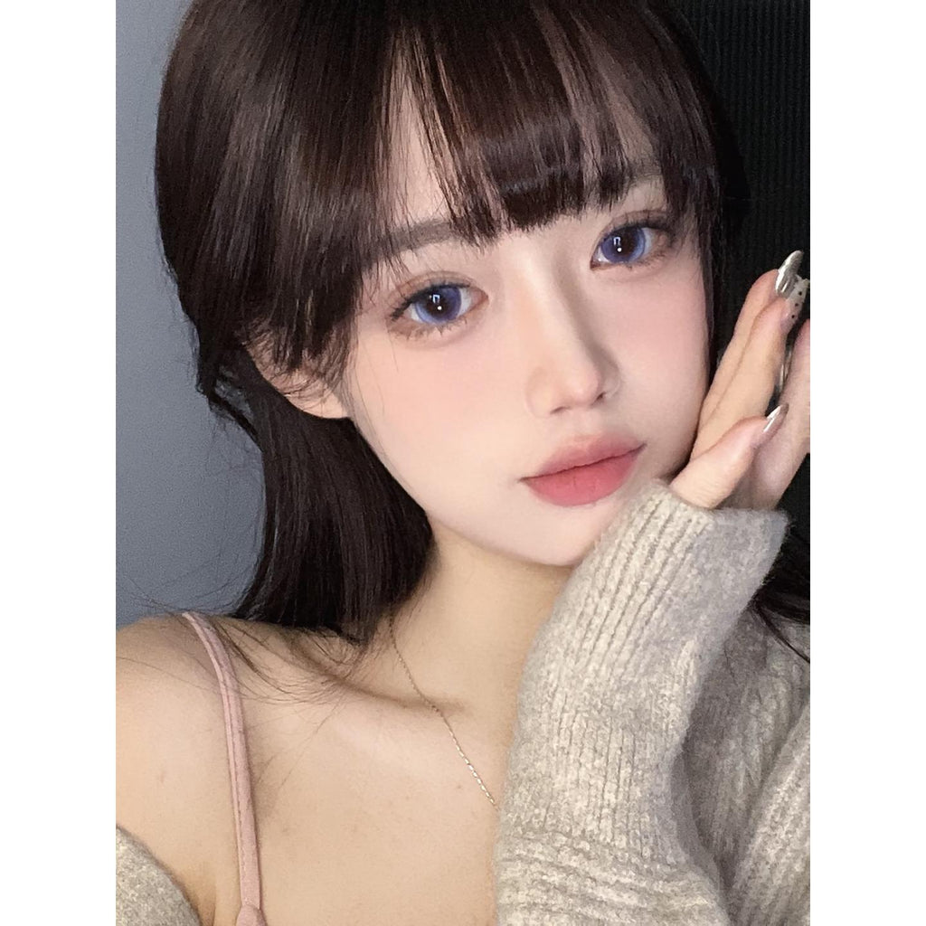 XHWLFU OVOLOOK 14.50mm Purple Colored Contact Lenses (6 Months Wear)