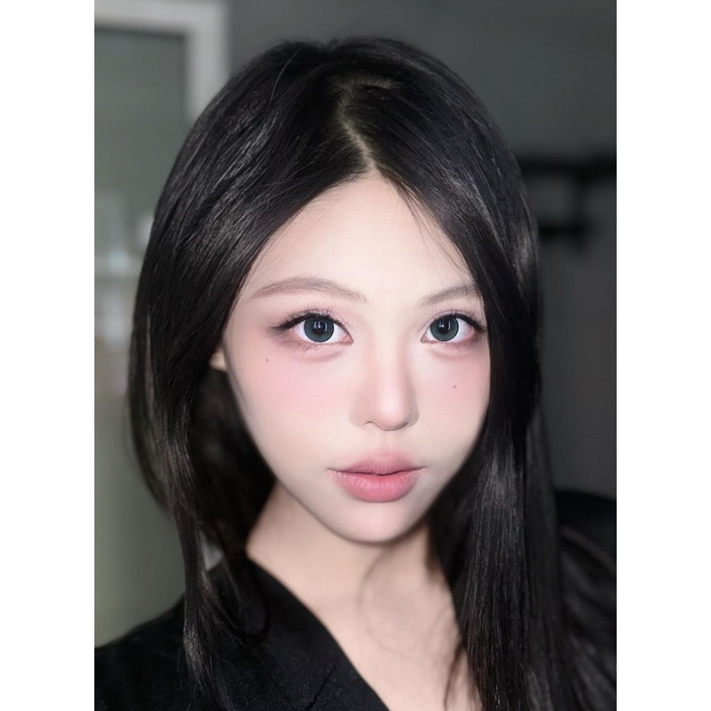 GZZLLV Xiyoulens 14.50mm Green Colored Contact Lenses (6 Months Wear)