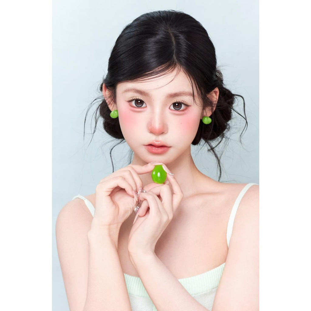 คอนแทคเลนส์สีเทา CDWBCQING OBALEN ขนาด 14.50 มม. (ชนิดใส่ได้ 6 เดือน)