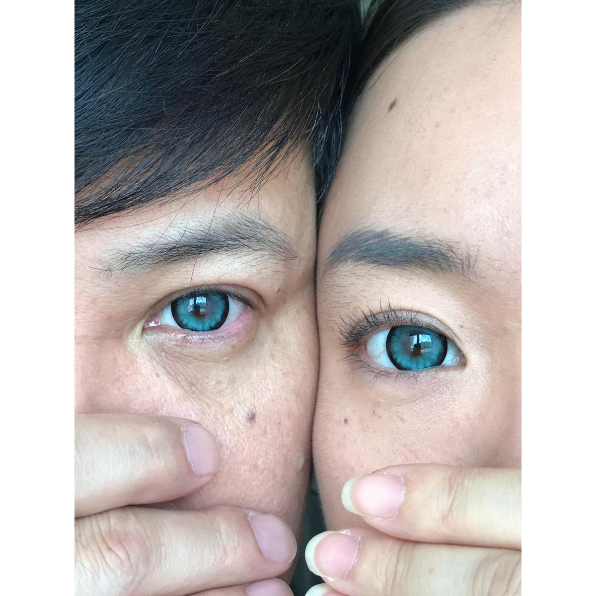CDBBXYLV OBALEN 14.50mm Green Colored Contact Lenses (6 Months Wear)