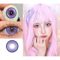 MFPPZI Xiyoulens 14.50mm Purple Colored Contact Lenses (6 Months Wear)