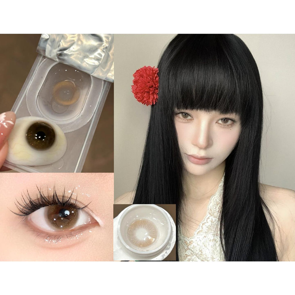 JGPYOU thestarlens คอนแทคเลนส์สี ขนาด 14.50 มม. สีเหลือง (แบบราย 6 เดือน)