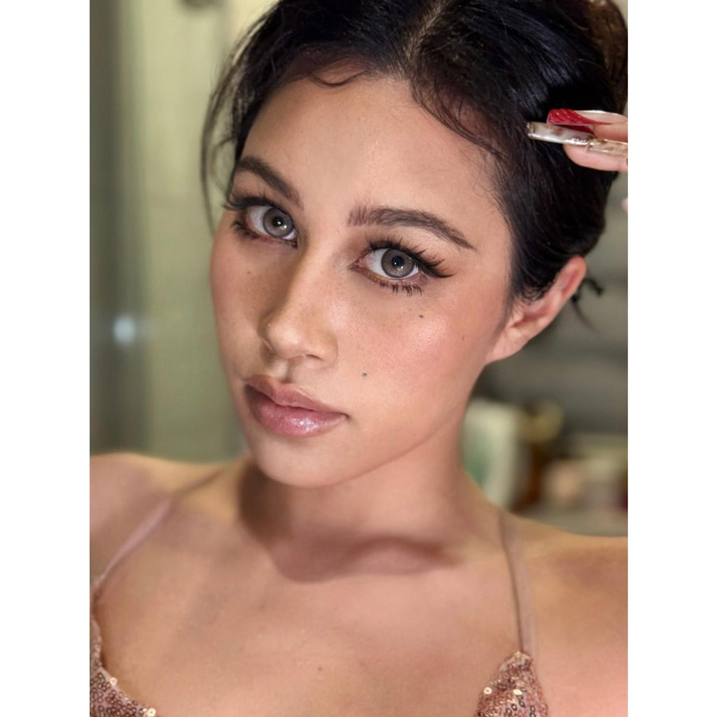 คอนแทคเลนส์สีน้ำตาลอ่อน WZSJFEN Serltyca ขนาด 14.20 มม. (ชนิดราย 6 เดือน)