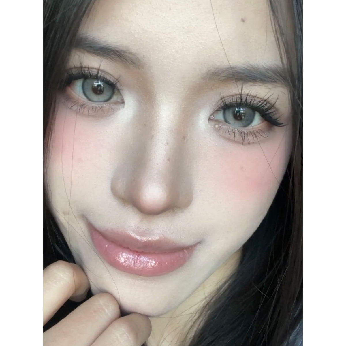 WZSJHUII Serltyca 14.20mm Grey Colored Contact Lenses (6 Months Wear)