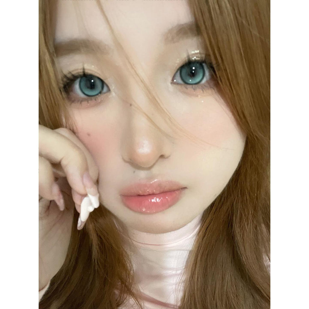 MLBCUI MorningCon 14.50mm Green Colored Contact Lenses (6 Months Wear)