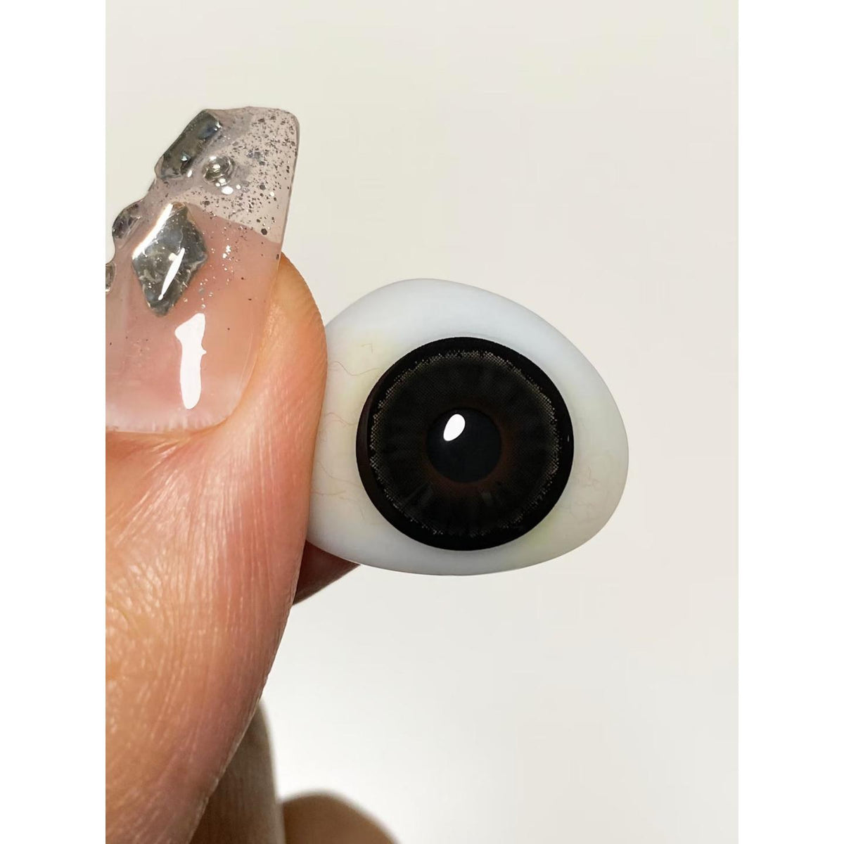 WMZJIANG Xiyoulens 14.50mm Black Colored Contact Lenses (6 Months Wear)