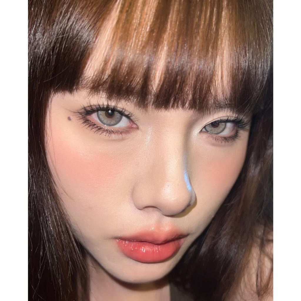 JWHJHUI Xiyoulens 14.50mm Grey Colored Contact Lenses (6 Months Wear)