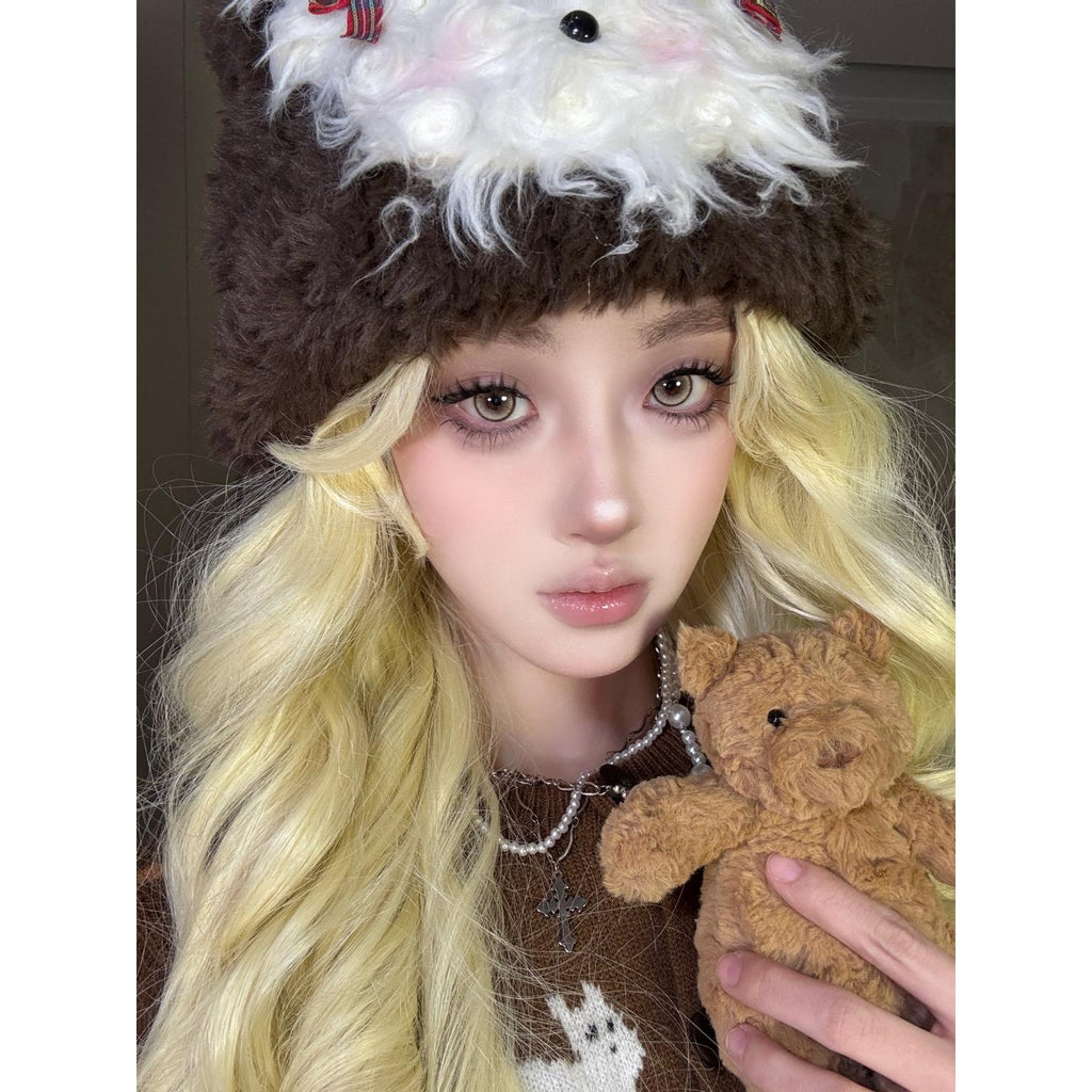 STYJZONG Serltyca 14.20mm Brown Colored Contact Lenses (6 Months Wear)