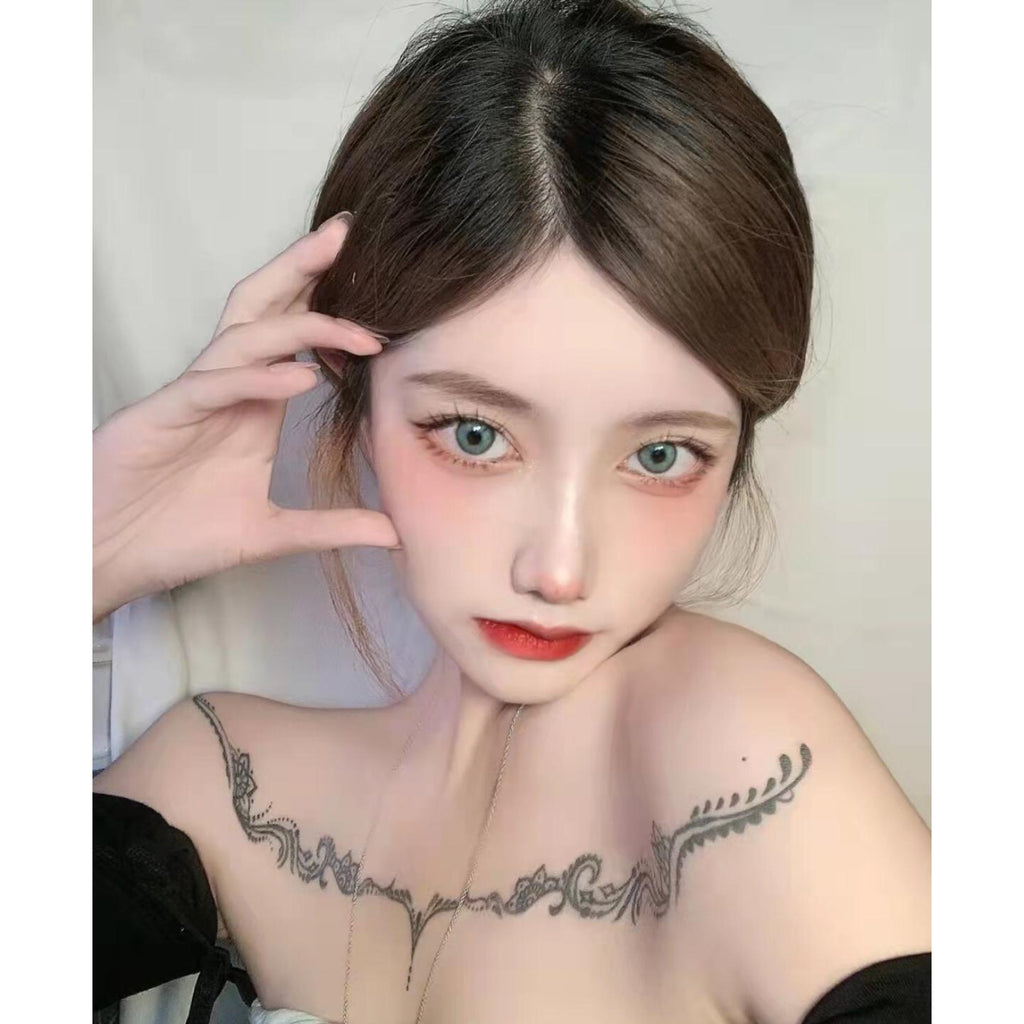 SSBLV Xiyoulens 14.00mm Green Colored Contact Lenses (6 Months Wear)