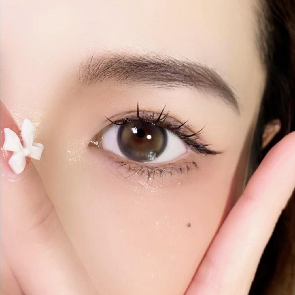 MSZLI MorningCon คอนแทคเลนส์สีเทา ขนาด 14.20 มม. (ชนิดราย 6 เดือน)