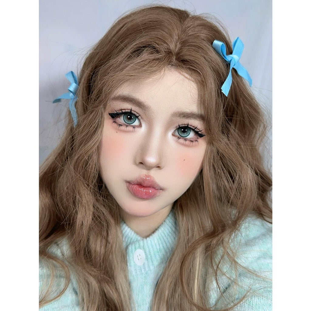 คอนแทคเลนส์สีเขียว NHXXLV Serltyca ขนาด 14.20 มม. (แบบราย 6 เดือน)