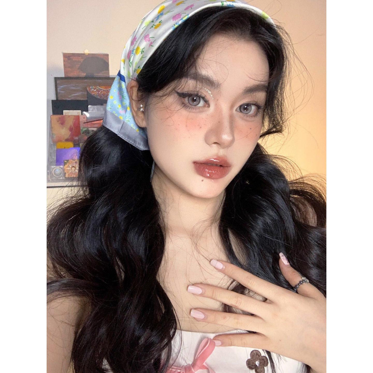 LCMYIN MorningCon 14.50mm Gray Colored Contact Lenses (6 Months Wear)