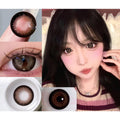 DLQJI BOOSCON 14.50mm Brown Colored Contact Lenses (6 Months Wear)