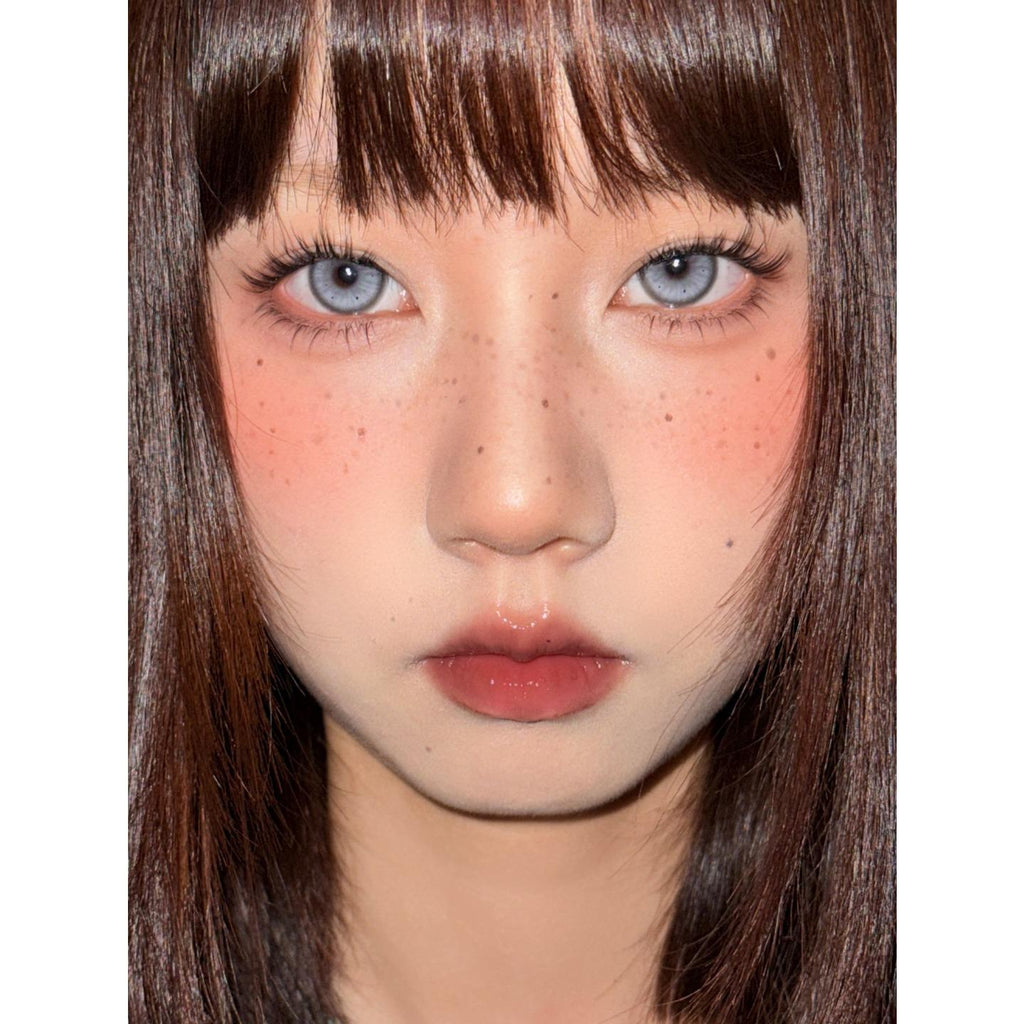 FZROHUI Serltyca 14.20mm Grey Colored Contact Lenses (6 Months Wear)