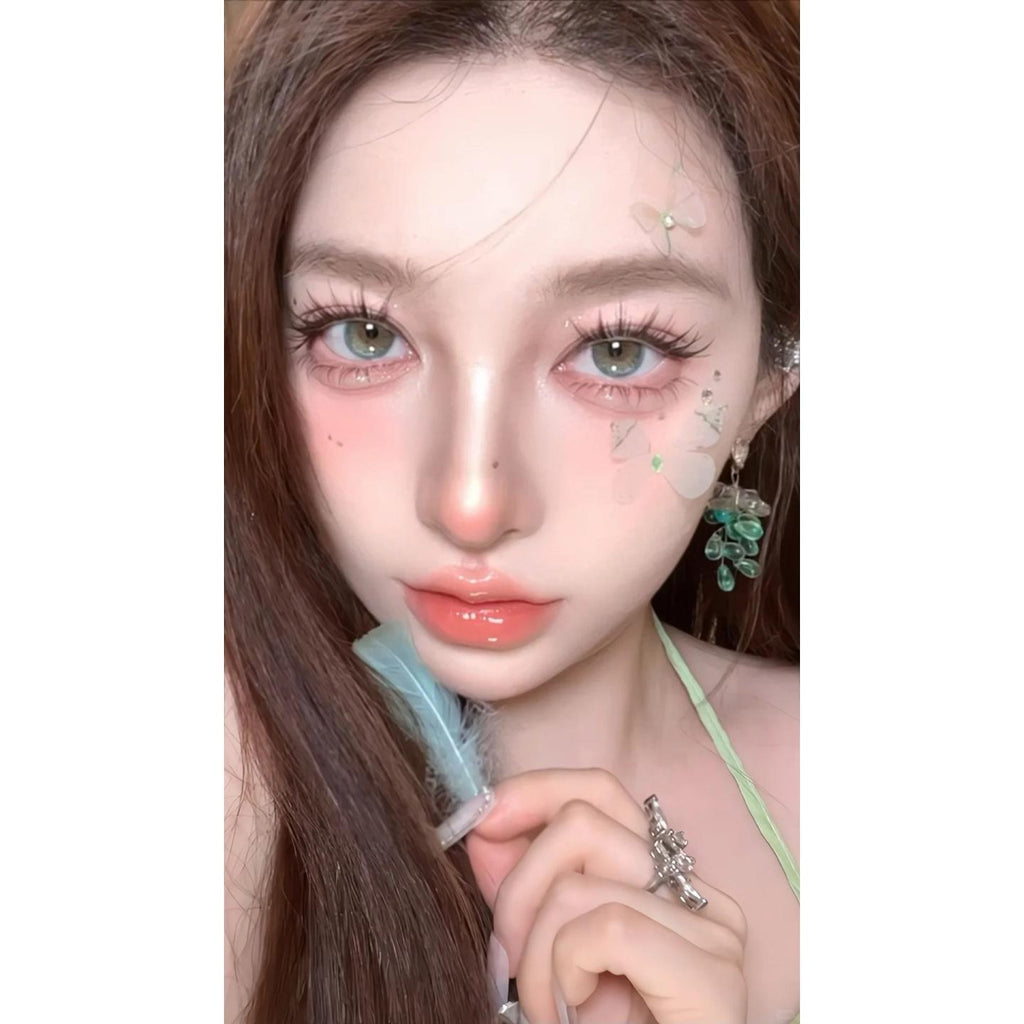 BGDYU BOOSCON คอนแทคเลนส์สีเขียว ขนาด 14.50 มม. (ชนิดราย 6 เดือน)