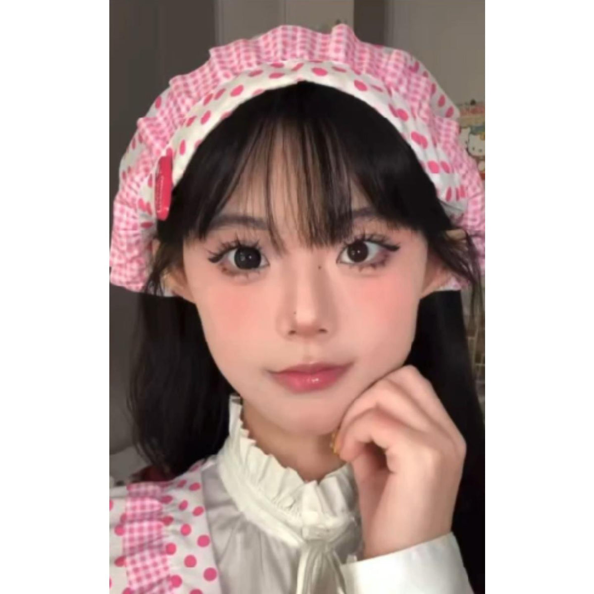 CDDNLLI OBALEN 14.50mm Gray Colored Contact Lenses (6 Months Wear)