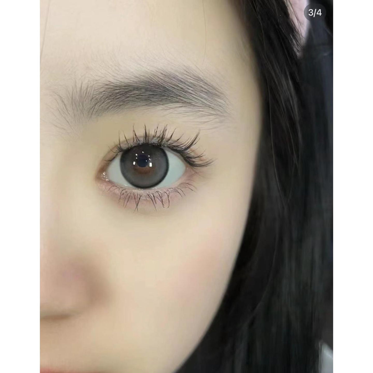NMTZI FLLYCON 14.50mm Grey Colored Contact Lenses (6 Months Wear)