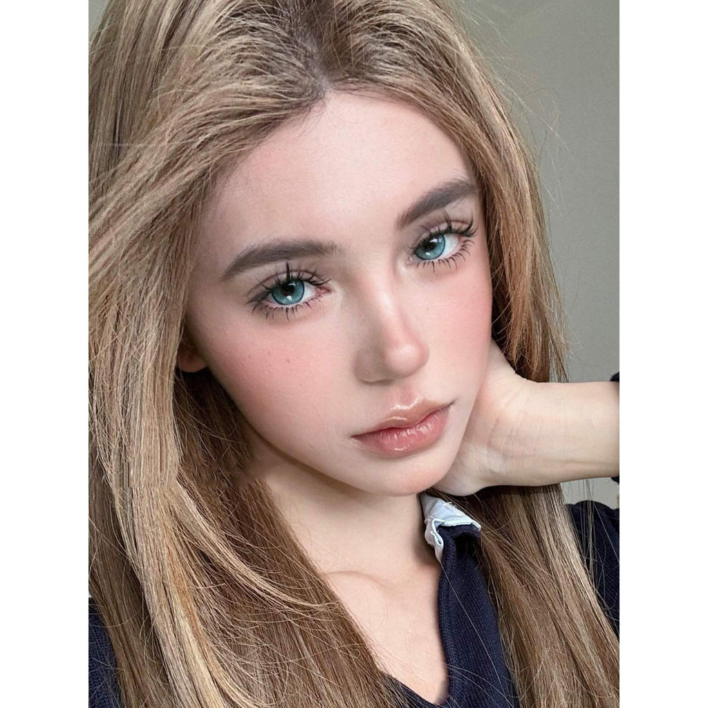 คอนแทคเลนส์สีเขียว BBXJLV Serltyca ขนาด 14.20 มม. (ชนิดราย 6 เดือน)