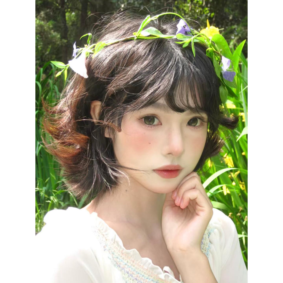 Kính áp tròng màu xanh lá cây WYWLV MimiPark 14.50mm (Thời hạn sử dụng 6 tháng)