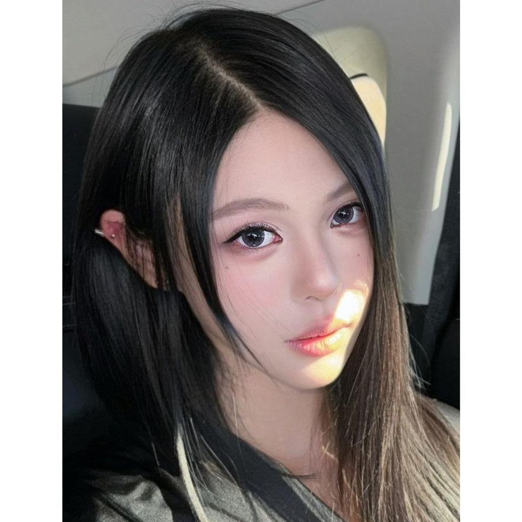 GZZLFZI Xiyoulens 14.50mm Purple Colored Contact Lenses (6 Months Wear)