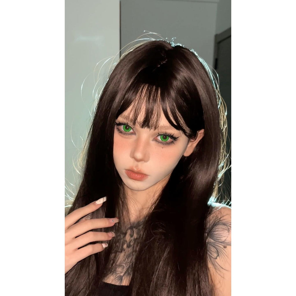 SSCLV Xiyoulens 14.20mm Green Colored Contact Lenses (6 Months Wear)