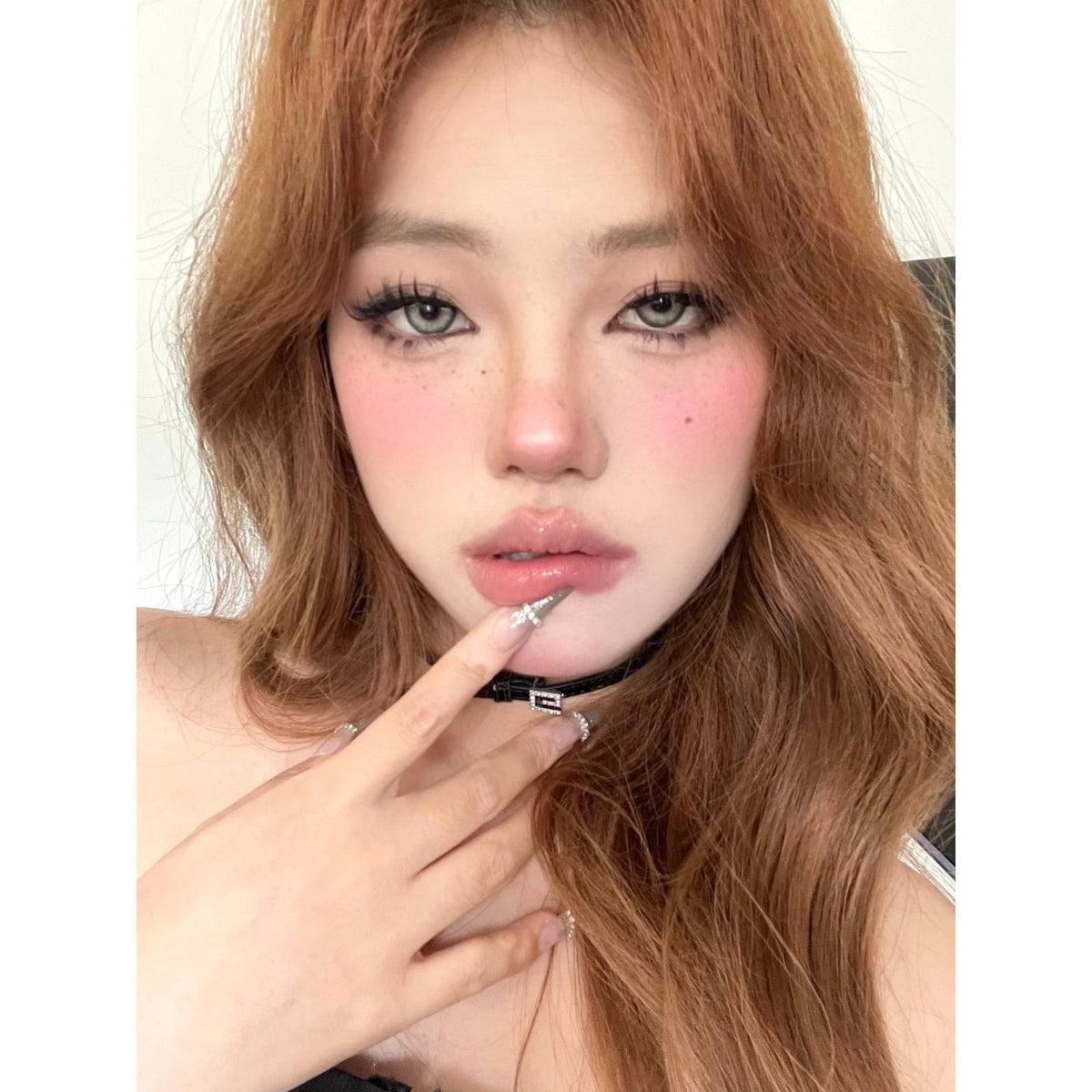 WLXBAO BOOSCON 14.20mm Gray Colored Contact Lenses (6 Months Wear)