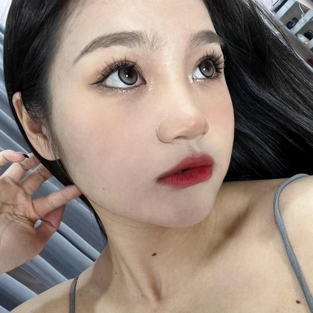 LRKFEI JONCON 14.50mm Brown Colored Contact Lenses (6 Months Wear)