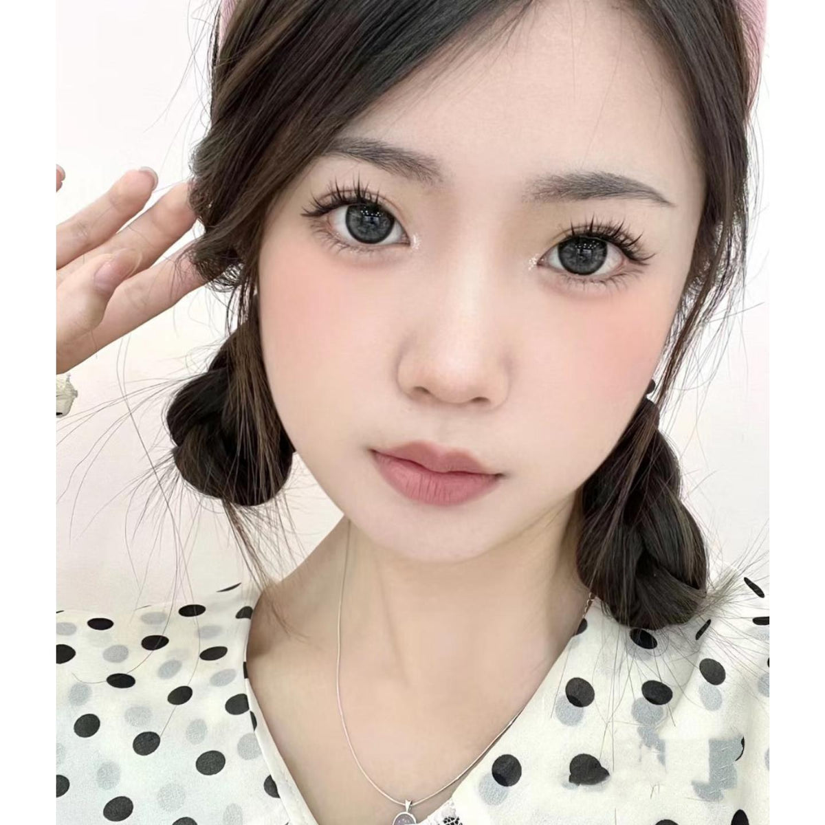 WMXSHAN thestarlens 14.50mm Black Colored Contact Lenses (6 Months Wear)