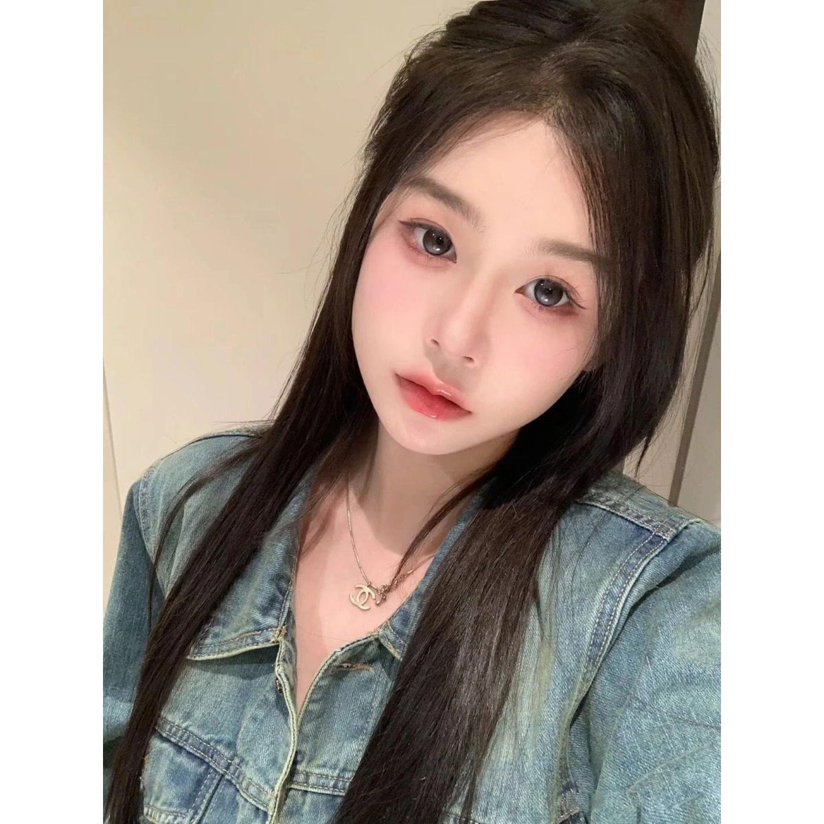 XYQIU BOOSCON 14.20mm Gray Colored Contact Lenses (6 Months Wear)