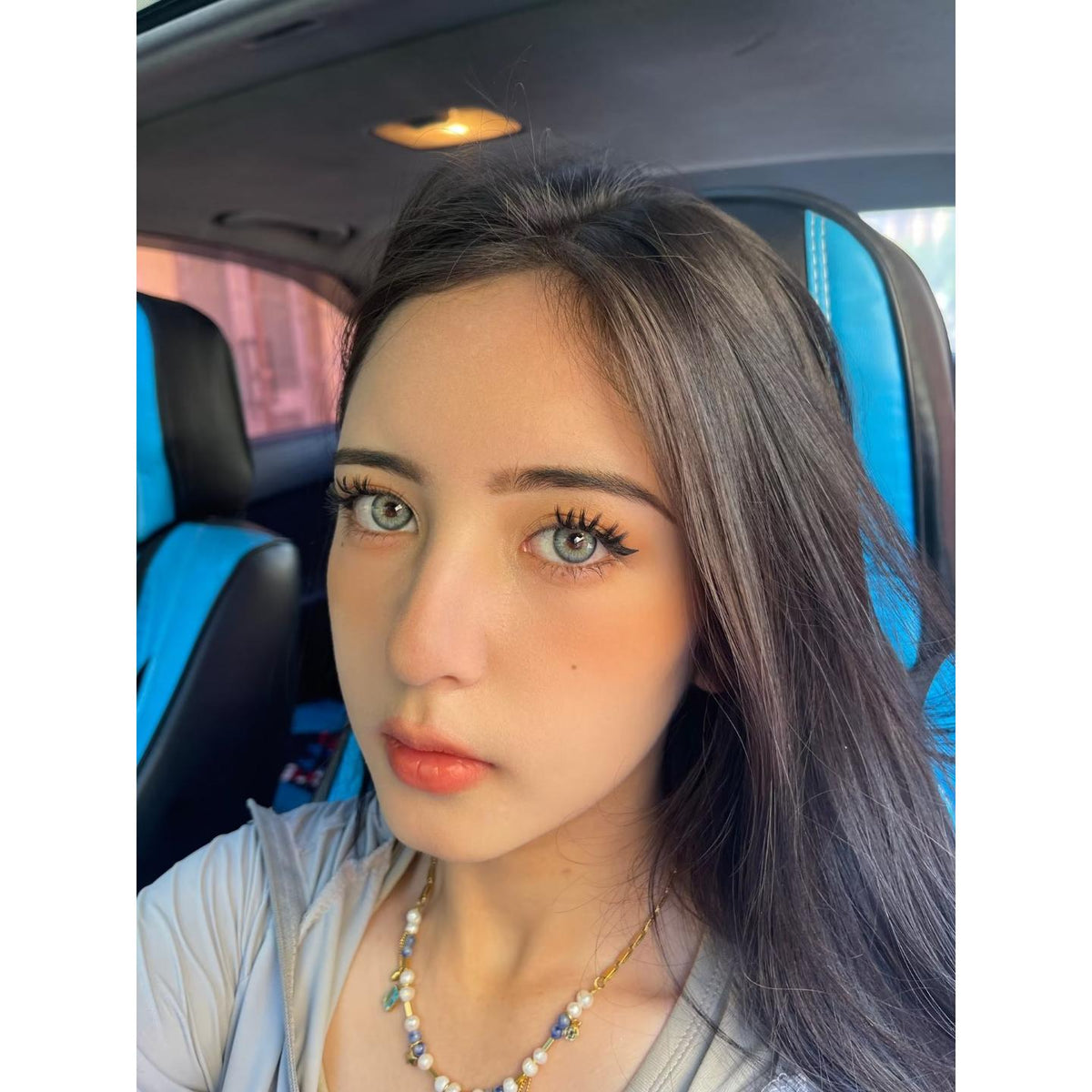 JYZZI BOOSCON 14.20mm Green Colored Contact Lenses (6 Months Wear)