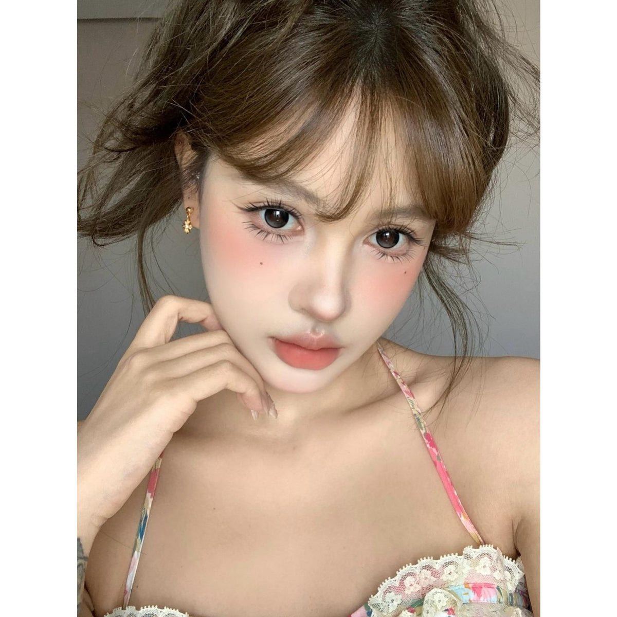 BBNRCHA thestarlens 14.50mm Black Colored Contact Lenses (6 Months Wear)