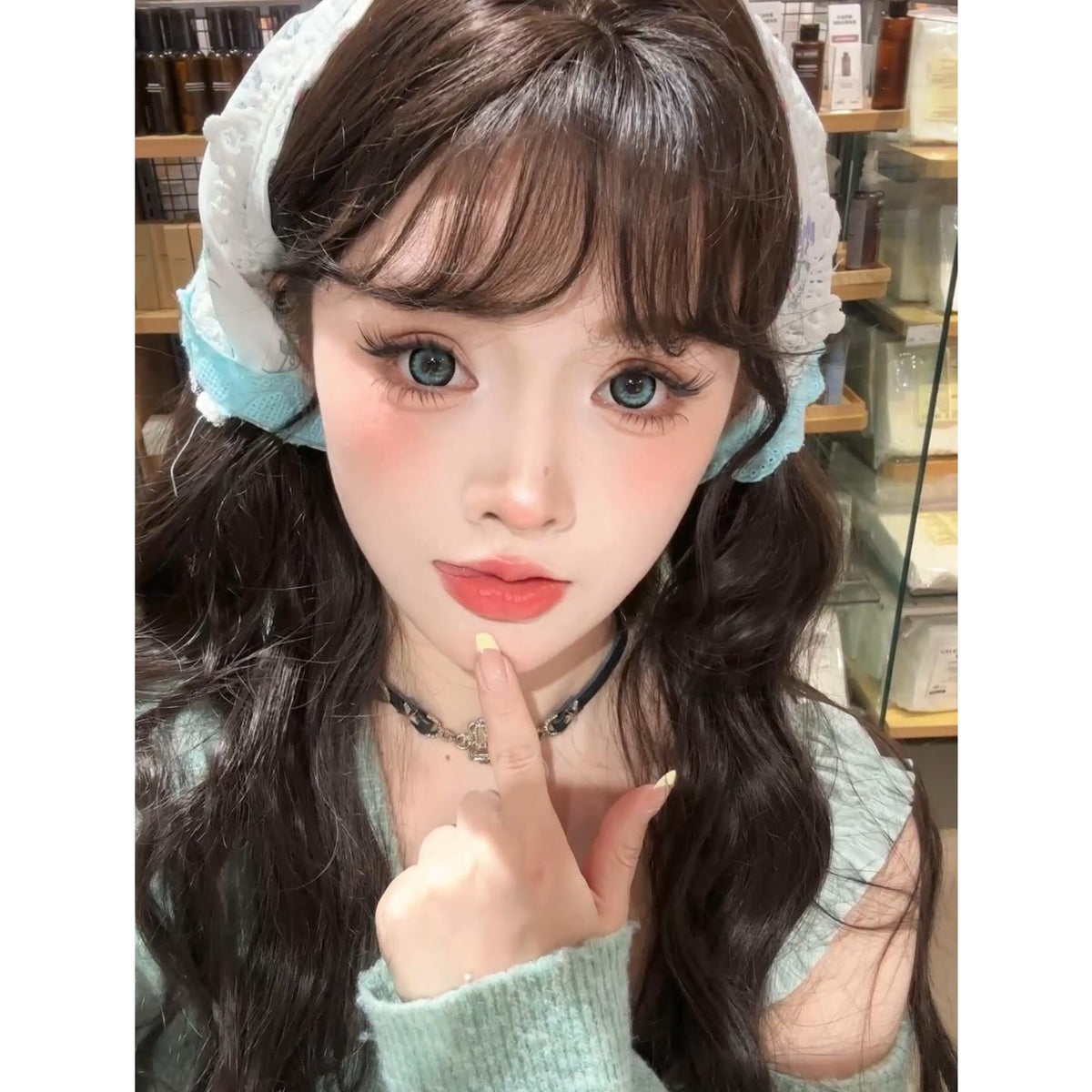 CDBBXYLV OBALEN 14.50mm Green Colored Contact Lenses (6 Months Wear)