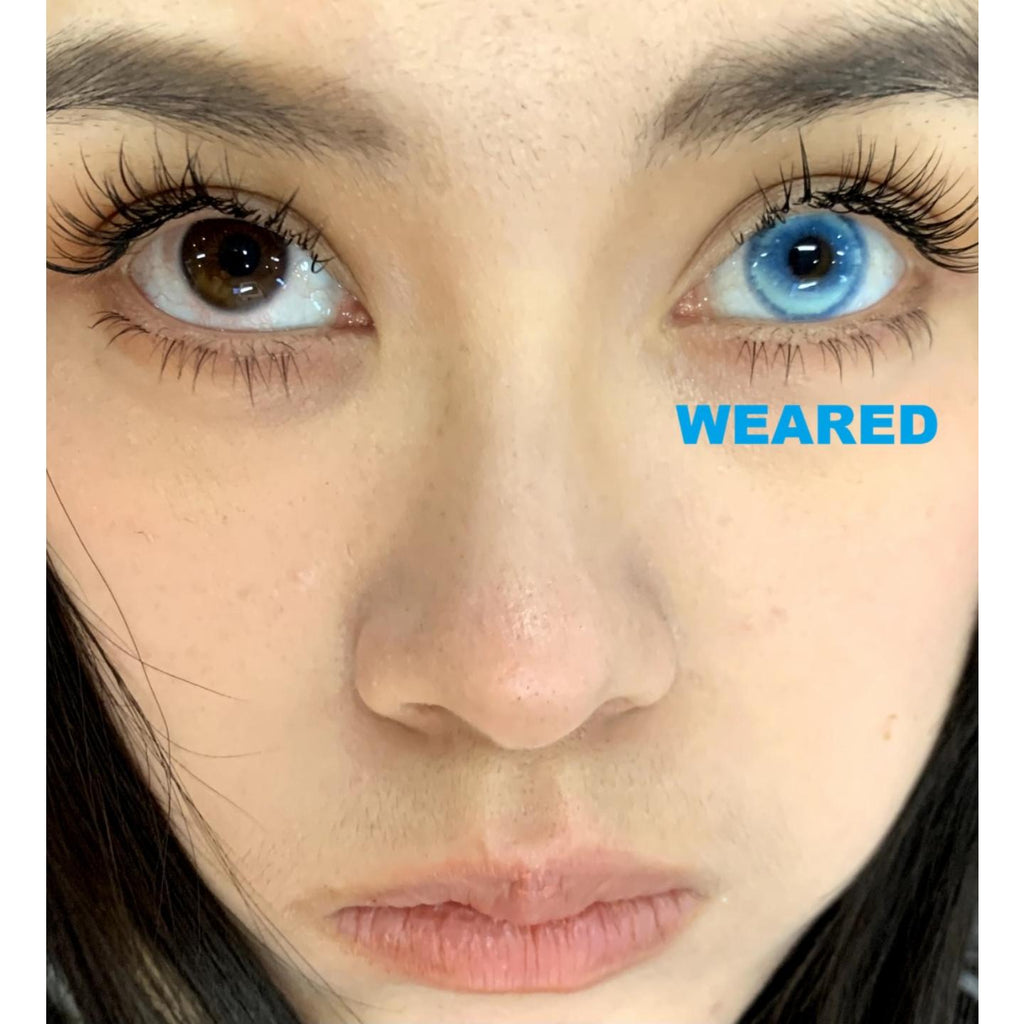 XZHDIE thestarlens 14.20mm Blue Colored Contact Lenses (6 Months Wear)