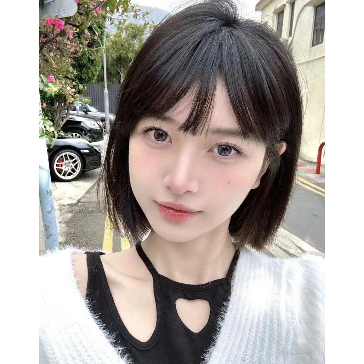 XNWAN MorningCon 14.20mm Brown Colored Contact Lenses (6 Months Wear)