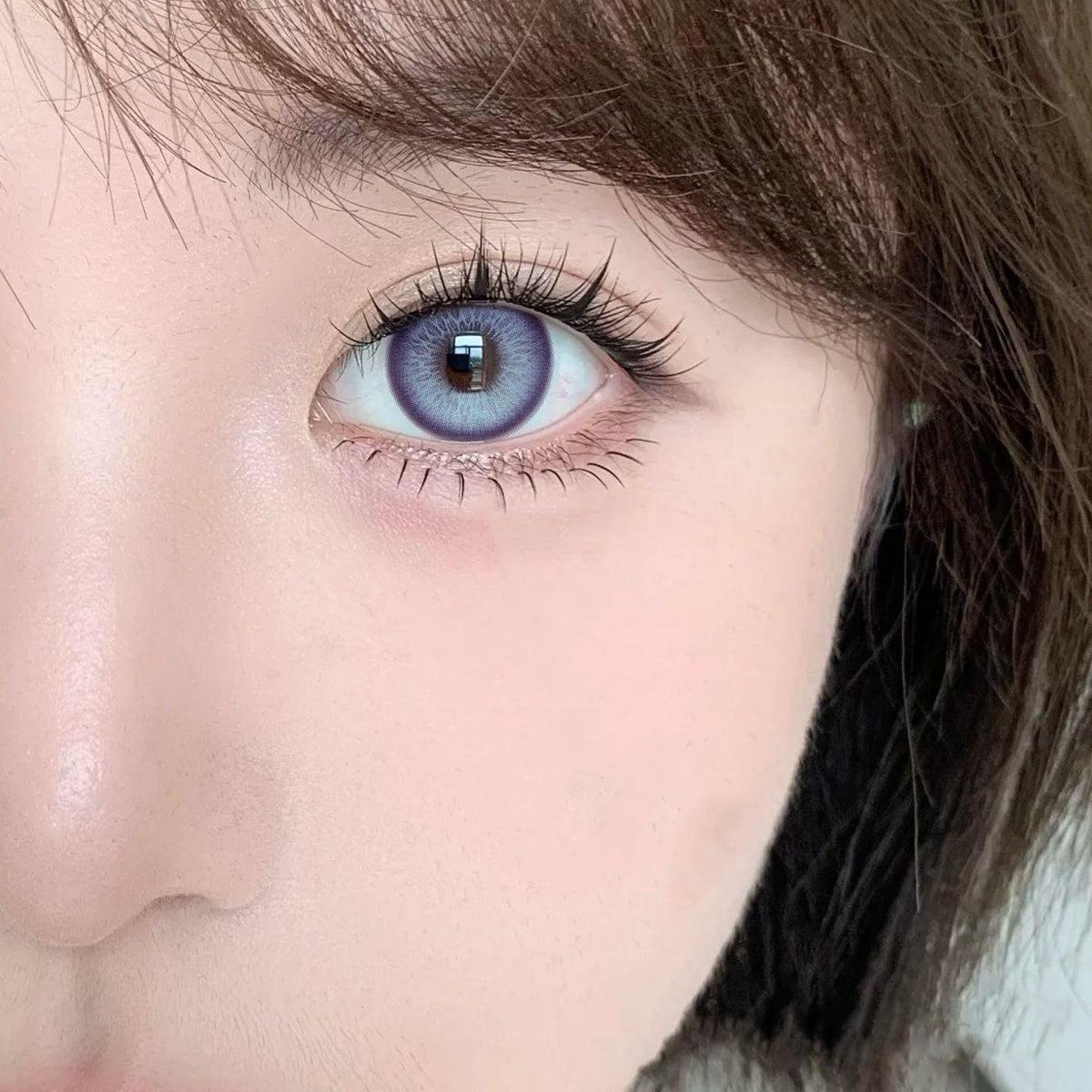 ZYGUANG Xiyoulens 14.50mm Purple Colored Contact Lenses (6 Months Wear)