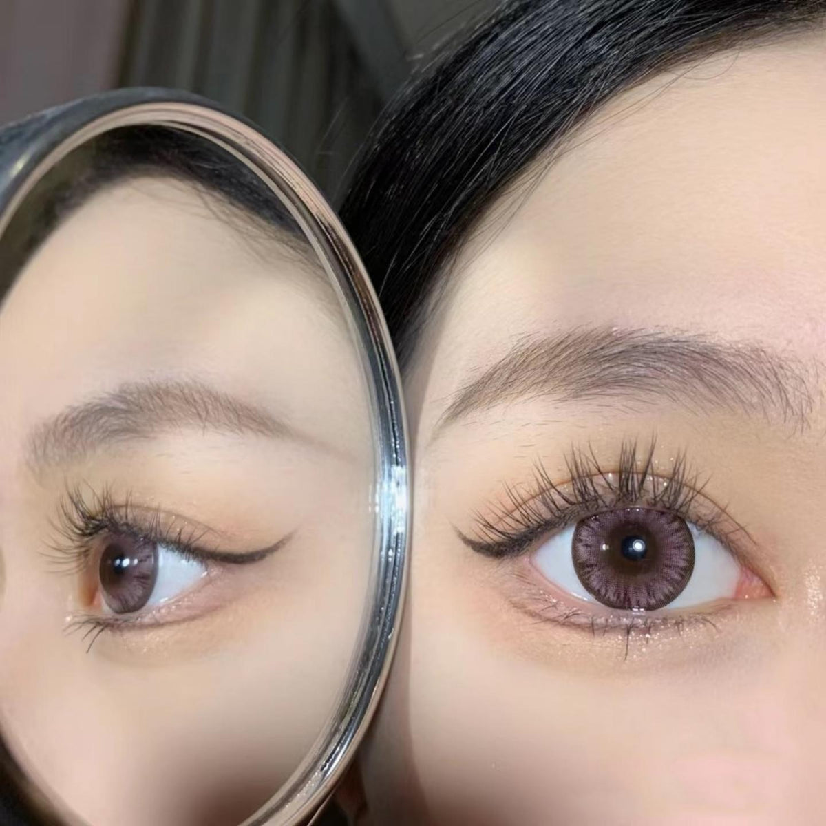 BXGWLONG BOOSCON 14.50mm Pink Colored Contact Lenses (6 Months Wear)