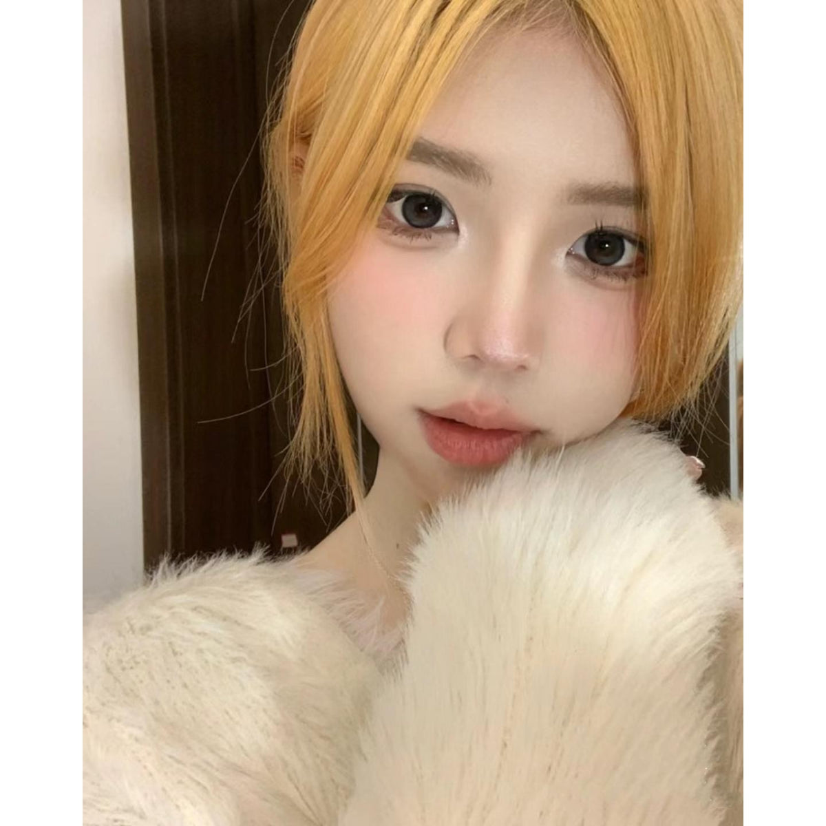 WXLMEI OVOLOOK 14.50mm Blue Colored Contact Lenses (6 Months Wear)
