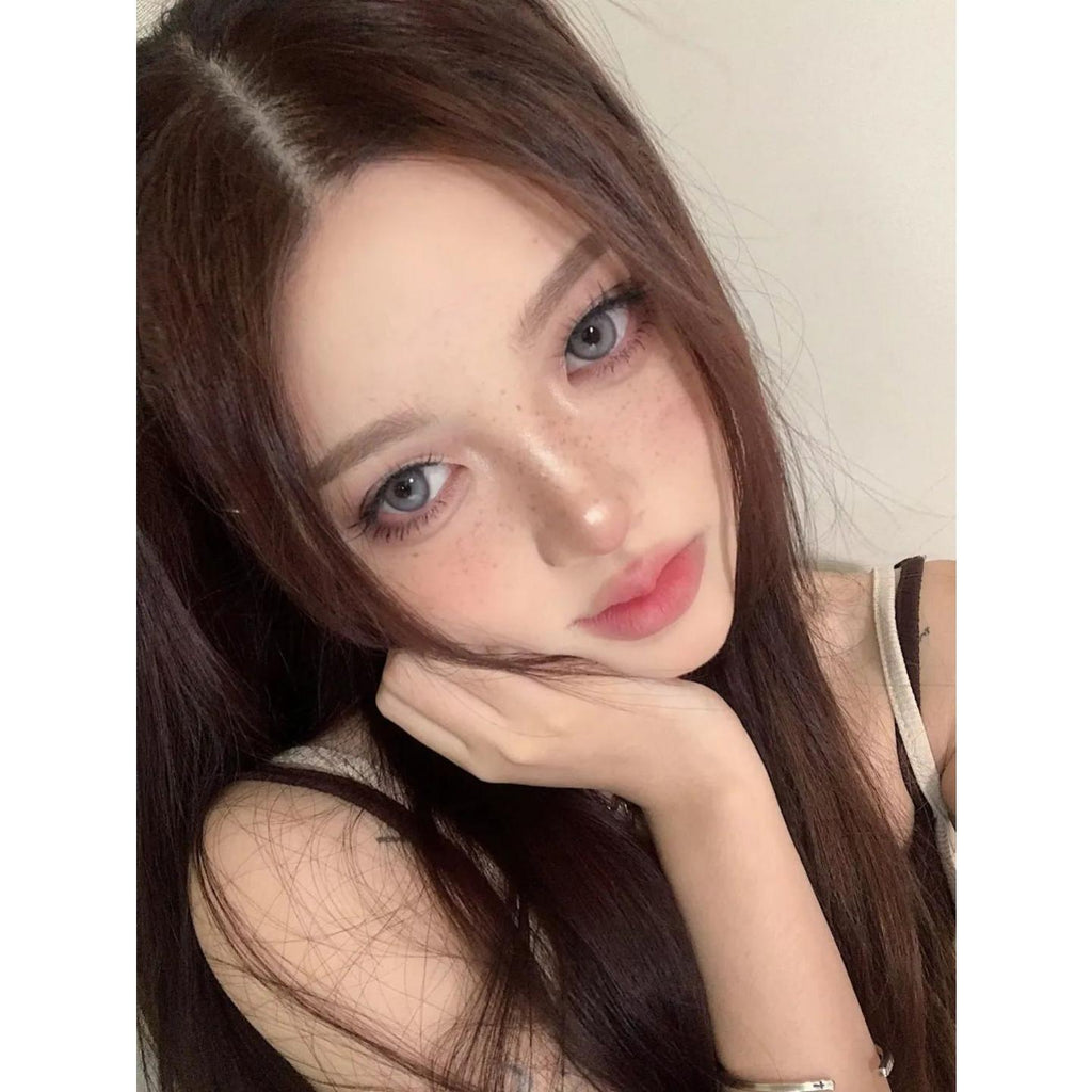 YDHUI Xiyoulens 14.20mm Gray Colored Contact Lenses (6 Months Wear)