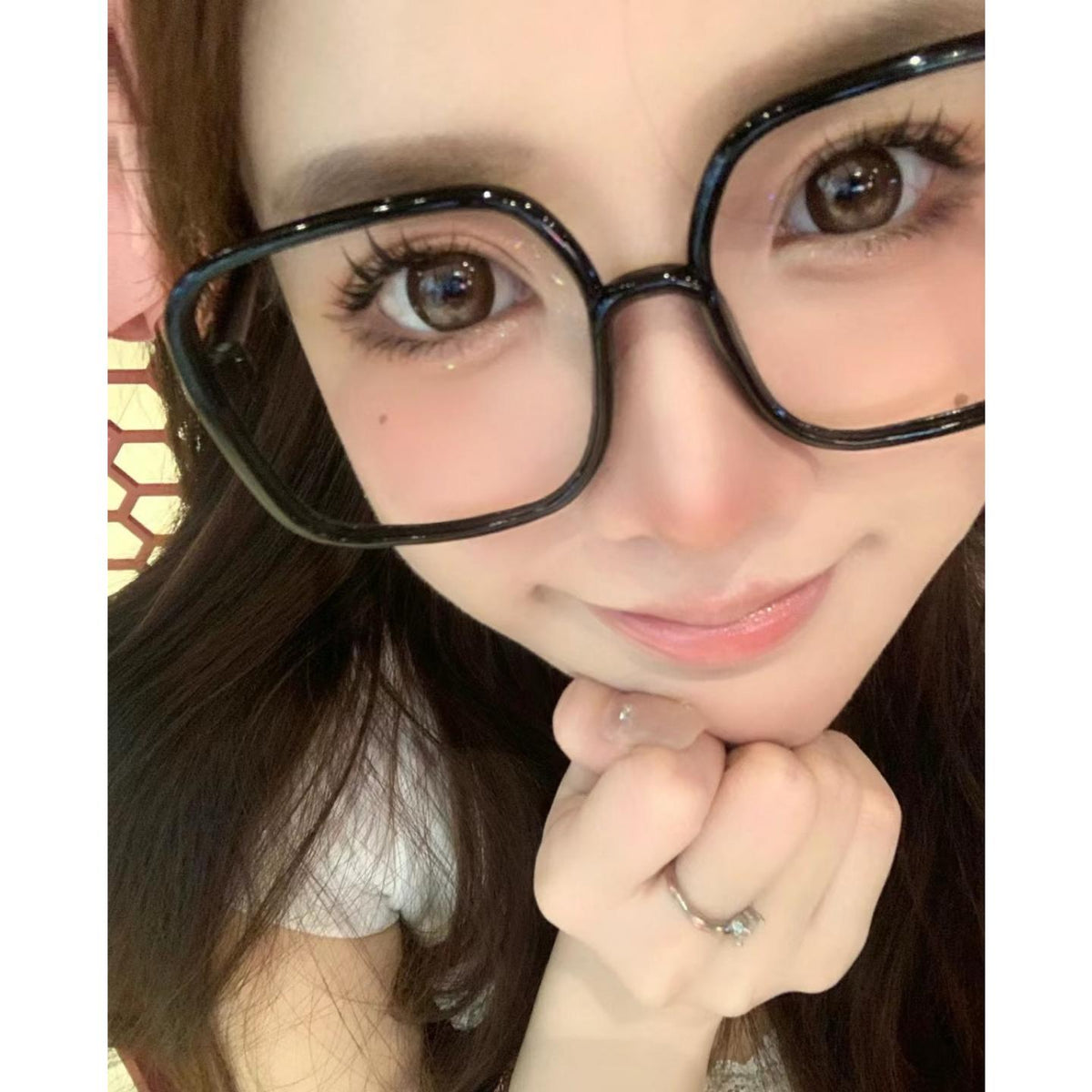BDLMU ROSELENS 14.50mm Brown Colored Contact Lenses (6 Months Wear)