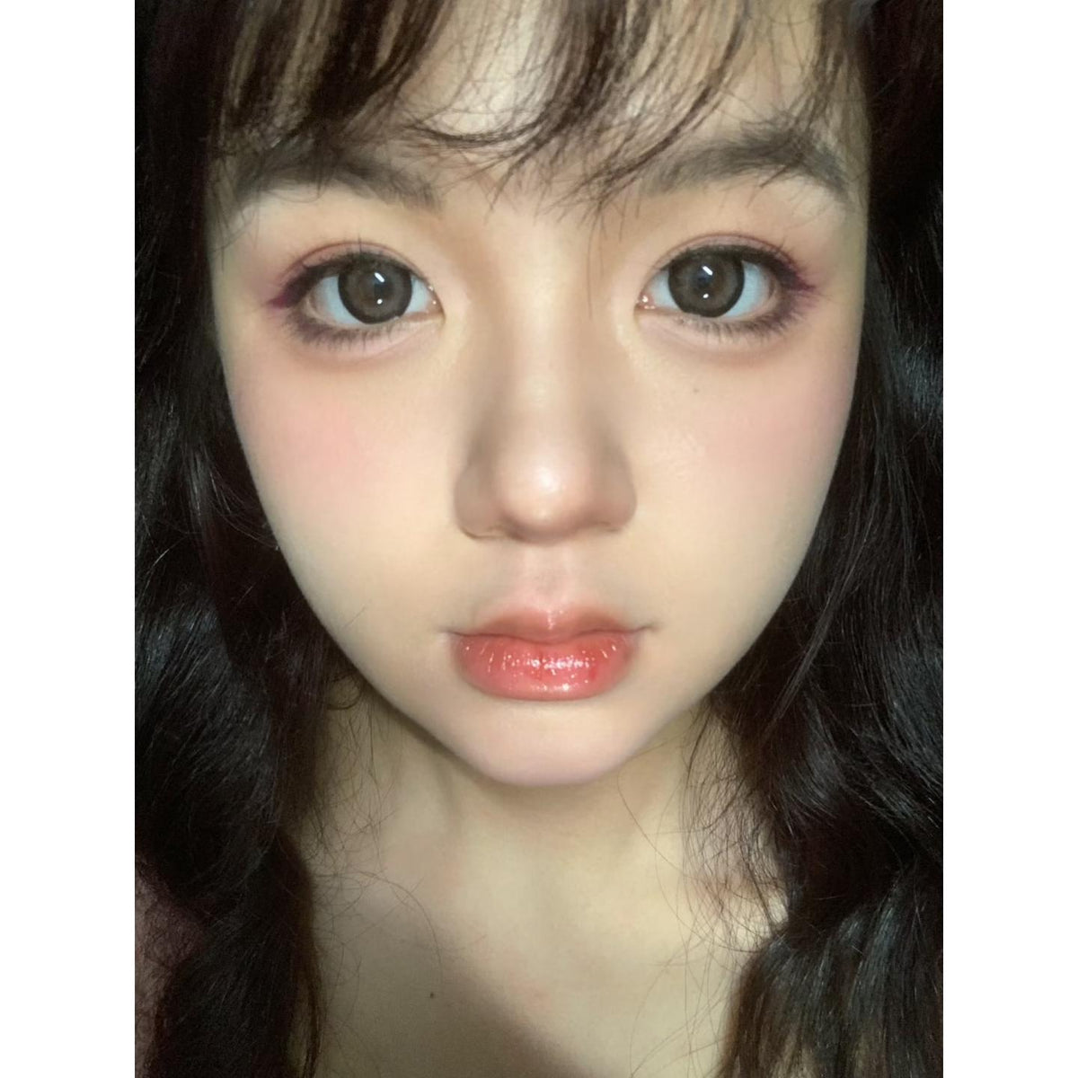 XMNGAI MorningCon 14.50mm Gray Colored Contact Lenses (6 Months Wear)