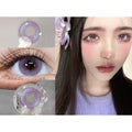 XHWLFU OVOLOOK 14.50mm Purple Colored Contact Lenses (6 Months Wear)