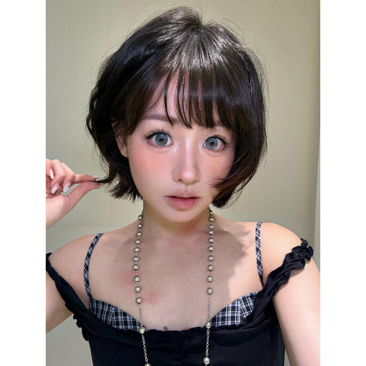 HLBLAN Serltyca 14.20mm Blue Colored Contact Lenses (6 Months Wear)