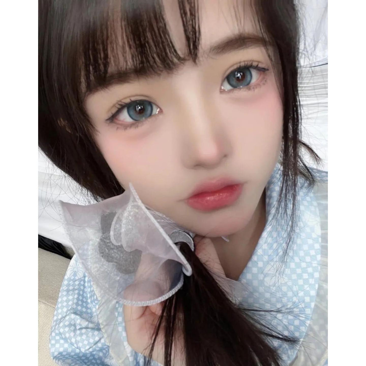 SMBBI MorningCon 14.50mm Blue Colored Contact Lenses (6 Months Wear)