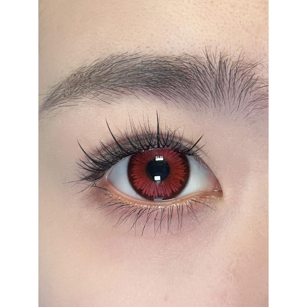 Kính áp tròng màu đỏ QXLDIE Xiyoulens 14.50mm (Thời hạn sử dụng 6 tháng)