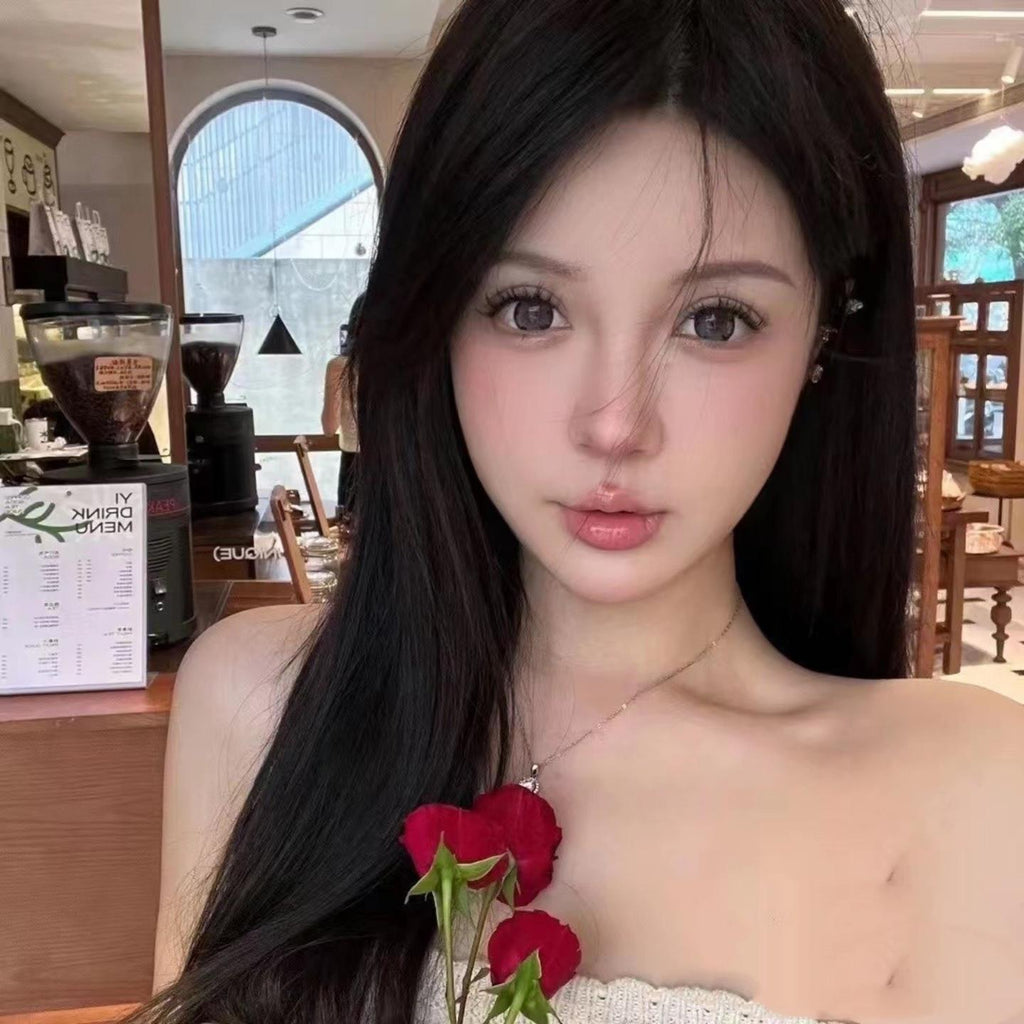 ZMBHUA Xiyoulens 14.50mm Gray Colored Contact Lenses (6 Months Wear)