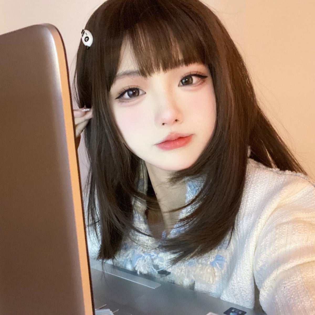 MSZLI MorningCon 14.20mm Gray Colored Contact Lenses (6 Months Wear)