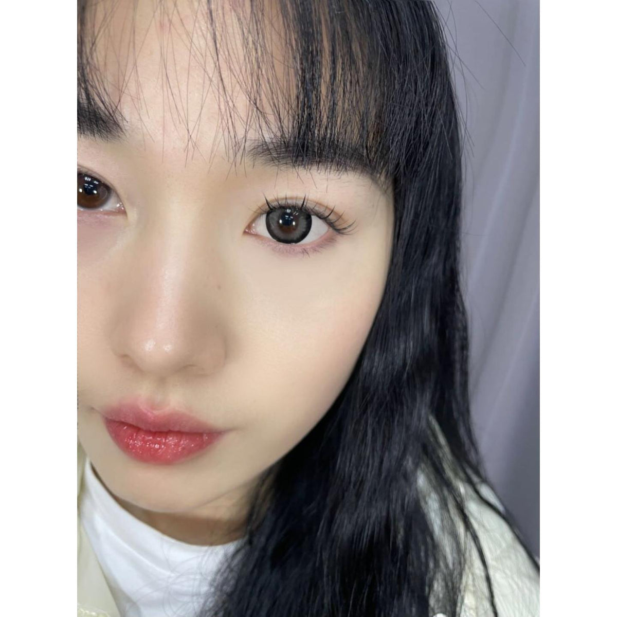 XMNGAI MorningCon 14.50mm Gray Colored Contact Lenses (6 Months Wear)