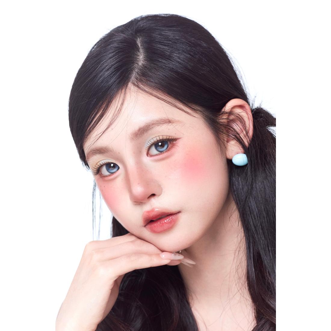 คอนแทคเลนส์สี CDYGBHE รุ่น OBALEN ขนาด 14.50 มม. สีฟ้า (ชนิดราย 6 เดือน)