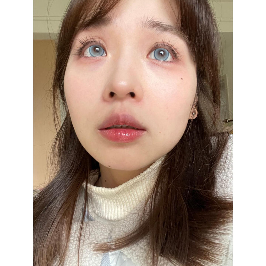 NHXXLAN Serltyca 14.20mm Blue Colored Contact Lenses (6 Months Wear)